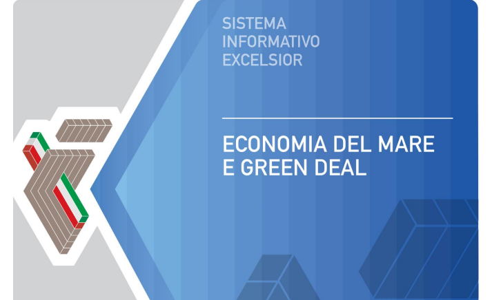 La copertina del volume Economia del mare e Green Deal. I fabbisogni professionali e formativi delle imprese della blue economy in Italia, indagine 2021