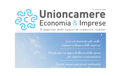 Economia e imprese Unioncamere Centro Studi Tagliacarne magazine numero 4