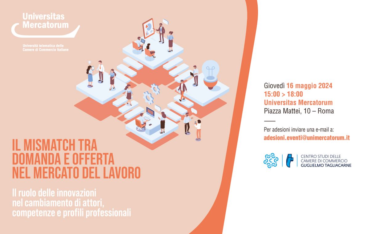 Locandina evento Il Mismatch tra domanda e offerta nel mercato del lavoro