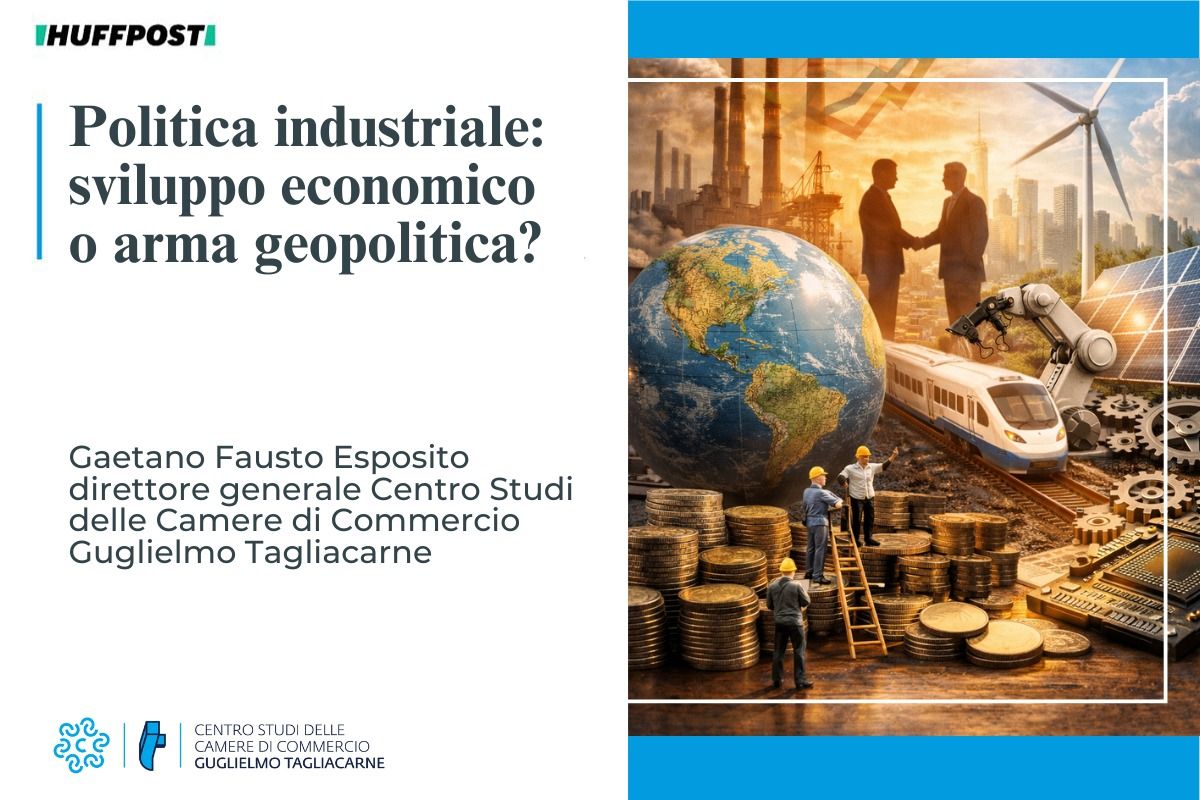 Titolo dell'articolo e sullo sfondo un'immagine di imprenditori che parlano tra loro