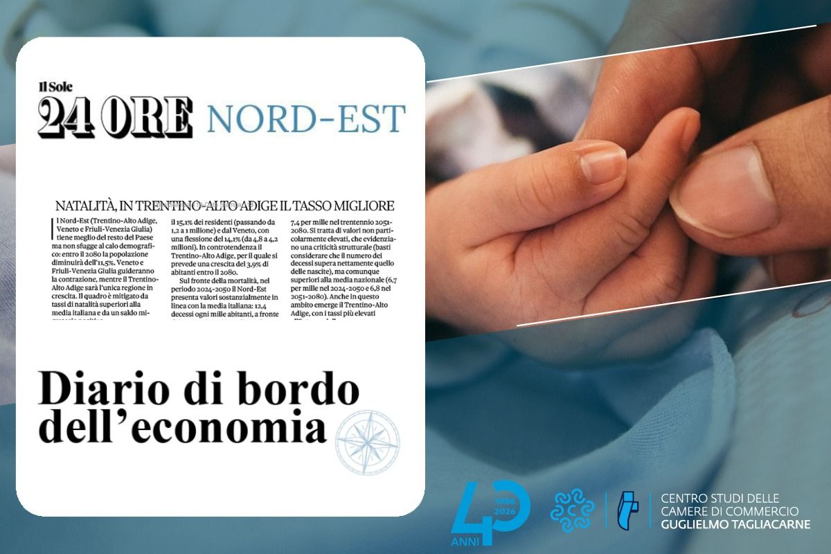 Screenshot del titolo dell'articolo e sullo sfondo una foto che richiama il tema dei nuovi nati