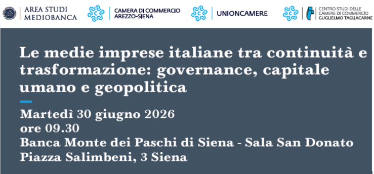 Screenshot di una sezione della locandina dell'evento